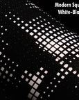 Modern Square White-Black - Skin Obiective Fuji